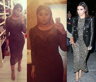 Grycanka pozuje w "KREACJI KIM KARDASHIAN"!