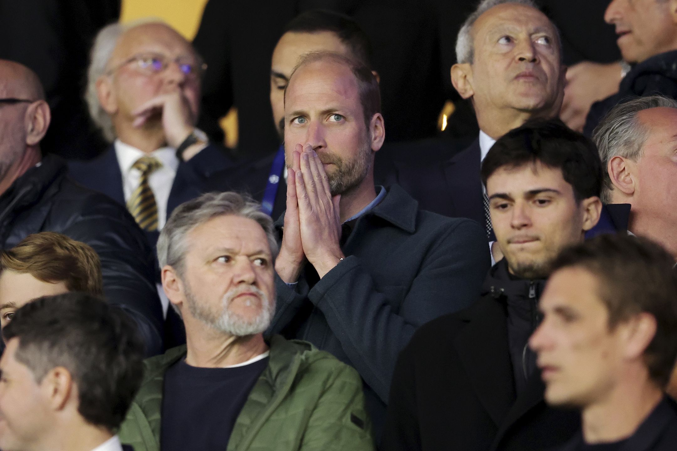 Książe William kibicuje