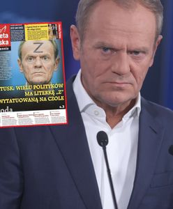 Tusk z "Z" na czole. Lider PO pozywa gazetę za okładkę