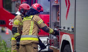 Tragedia w Słupsku. Wybuchł pożar. Kobieta nie żyje