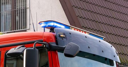 Pożar w rozlewni gazów w Bydgoszczy. 50 strażaków w akcji