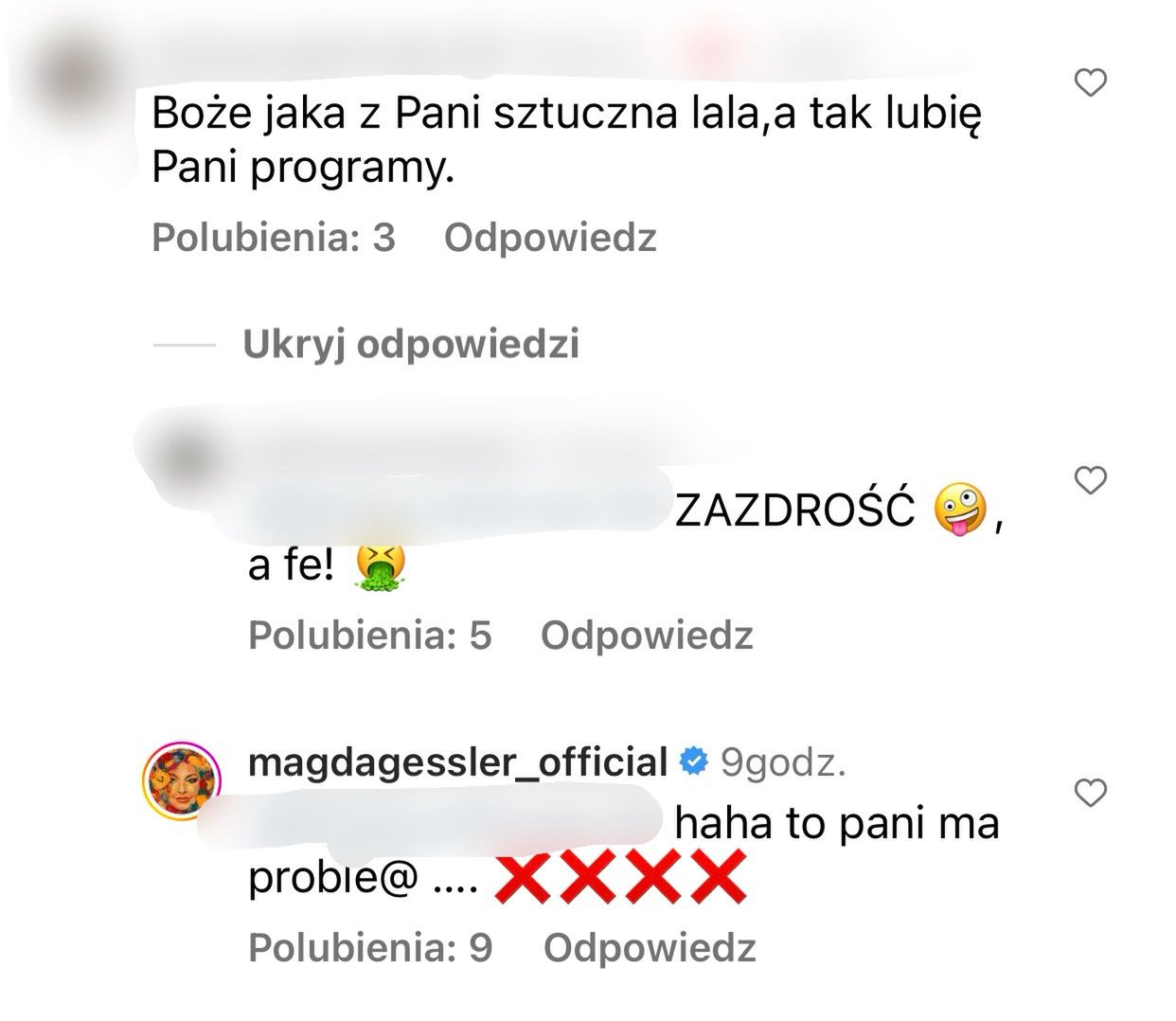 Magda Gessler odpowiedziała uszczypliwej internautce
