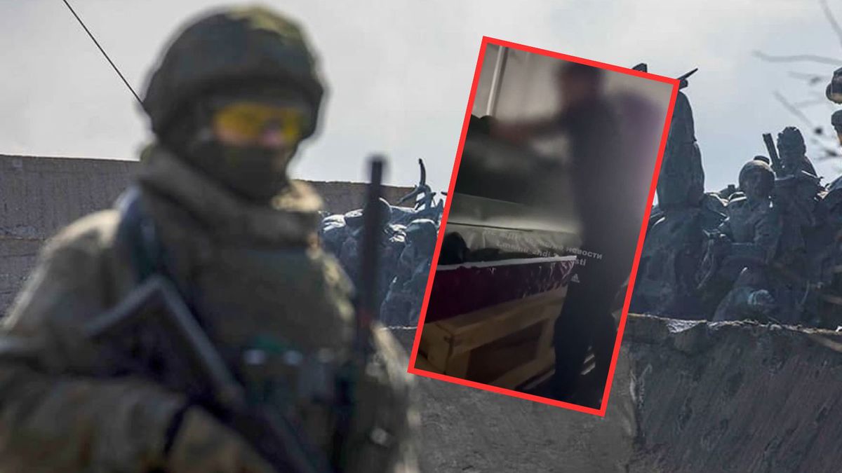 Wdowa otworzyła trumnę z rosyjskim żołnierzem. Oto co odkryła