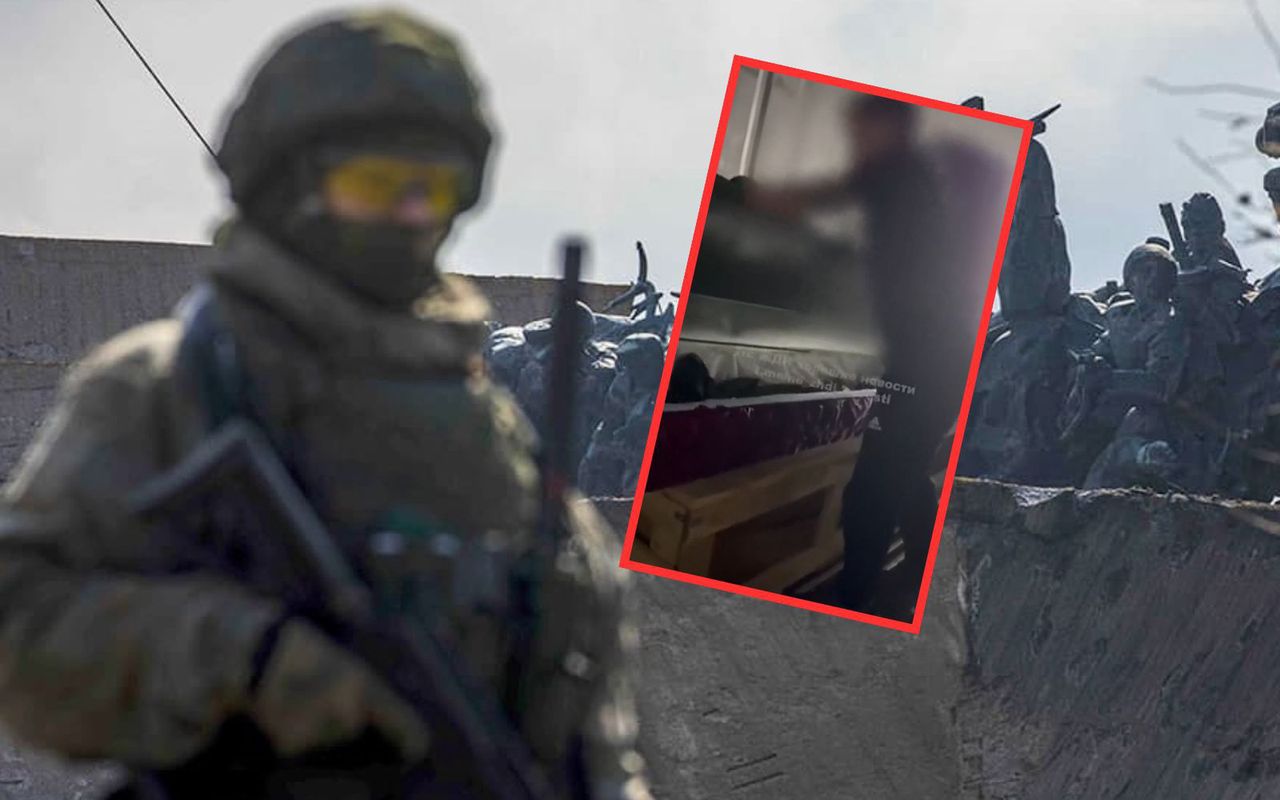 Rosjanin zginął na wojnie. Odkrycie w trumnie. Wdowa nie może uwierzyć