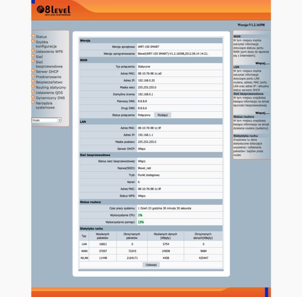 8level WRT-150 Smart