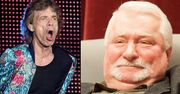 Mick Jagger odpowiada Wałęsie! Po polsku: "Jestem za stary, żeby być sędzią, ale na tyle młody, żeby śpiewać"