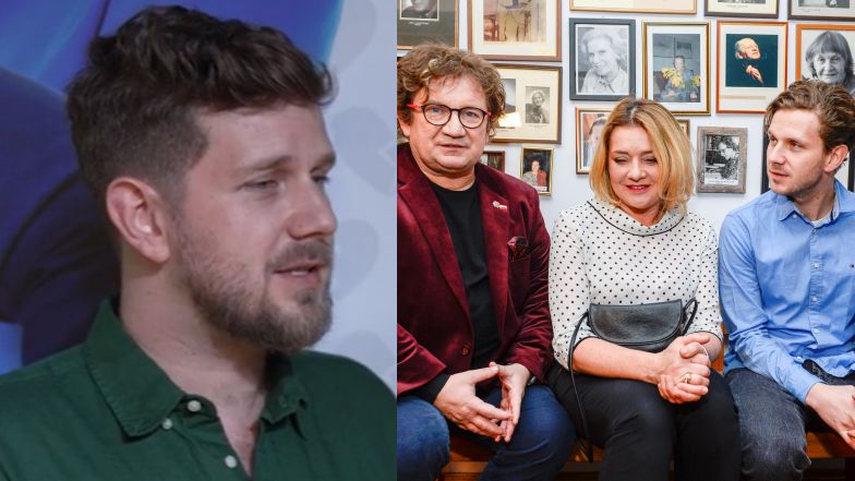 Antek Królikowski otwiera się na temat przyrodniego brata