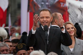 Edzio, Ramzes i Aramis. Karol Nawrocki ma w rezydencji konie