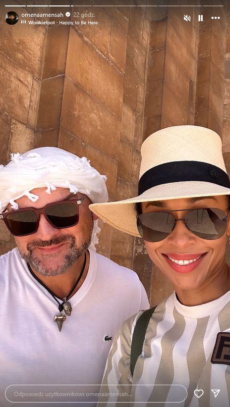 Omenaa Mensah i Rafał Brzoska eksplorują Egipt