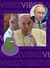 Papież "wszyscy jesteśmy winni" Franciszek: "Nie jestem za Putinem"