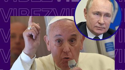 Papież "wszyscy jesteśmy winni" Franciszek: "Nie jestem za Putinem"