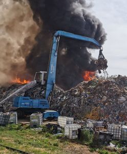 Wola Łaska. Pożar składowiska odpadów. Nowe informacje
