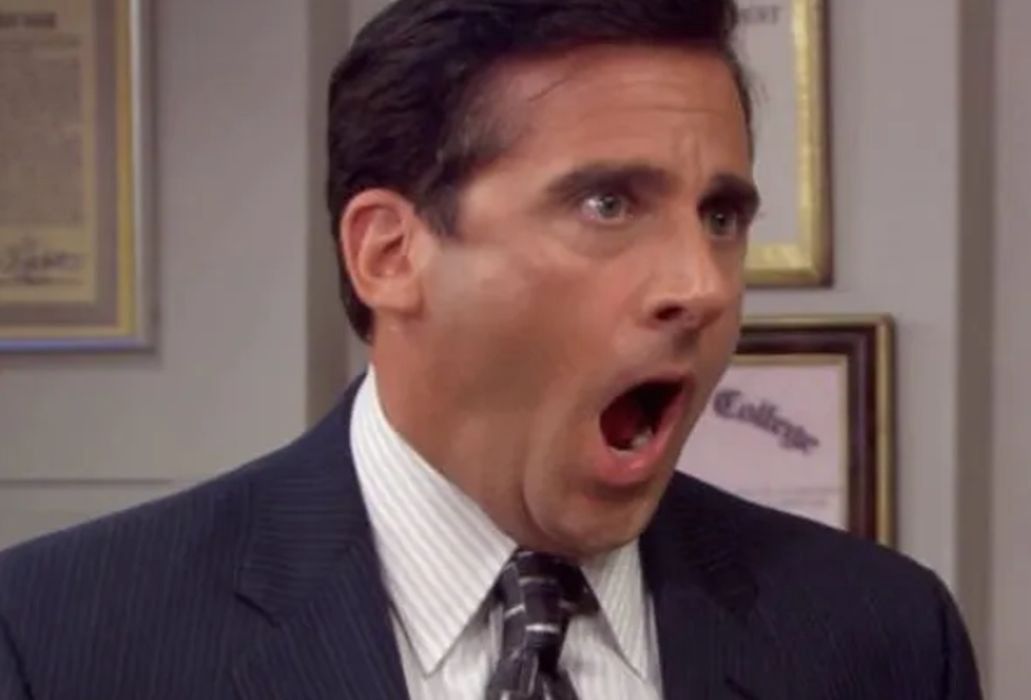 Steve Carell jako Michael z "The Office"