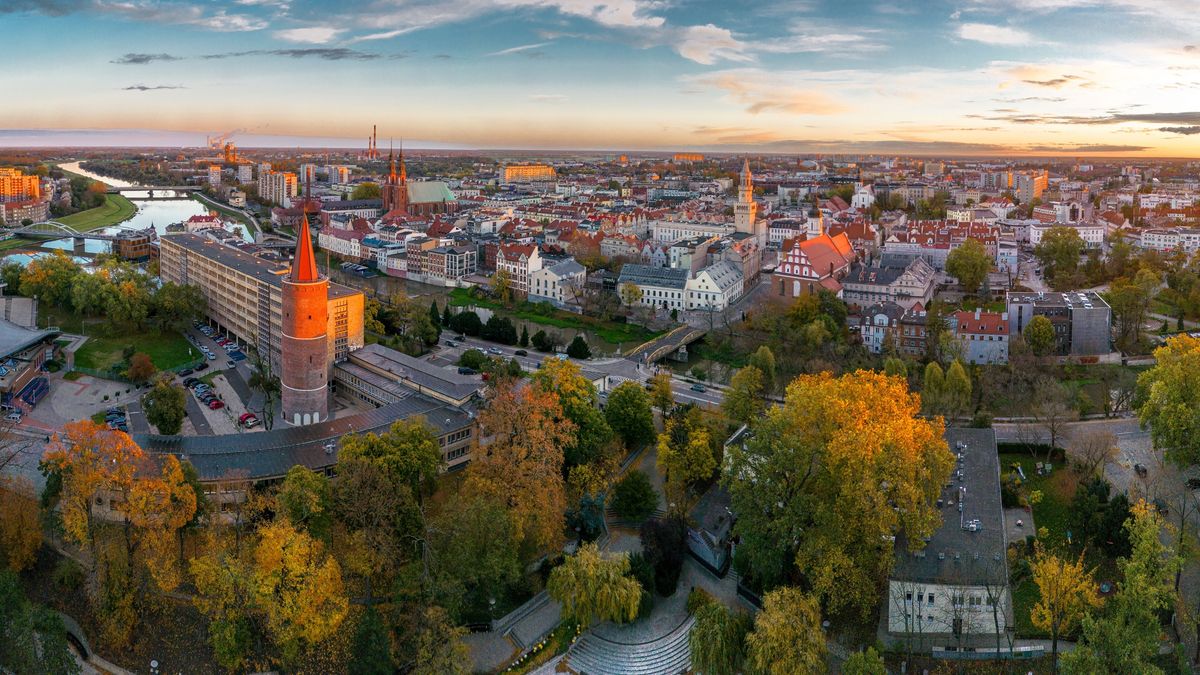 Opole z lotu ptaka