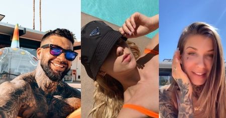 Coachella 2019: Jessica Mercedes w za małym stroju kąpielowym, naturalna Deynn i opalony Majewski (FOTO)