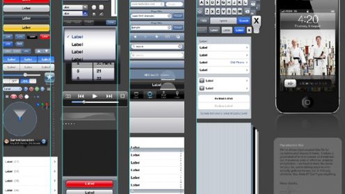 Plik PSD z grafikami do iPhone?a 4 w rozdzielczości Retina Display 1