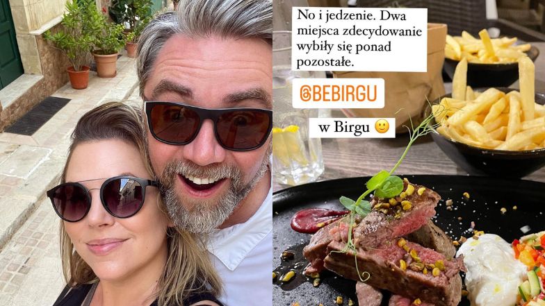 Aleksandra Kwaśniewska i Kuba Badach wygrzewają się na Malcie