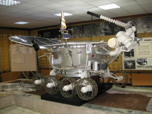 Model Łunochoda 1 w muzeum w Instytucie Ławoczkina (Fot. Planetology.ru)