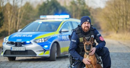 Poznajcie Szpilkę - nowego czworonożnego funkcjonariusza pilskiej Policji