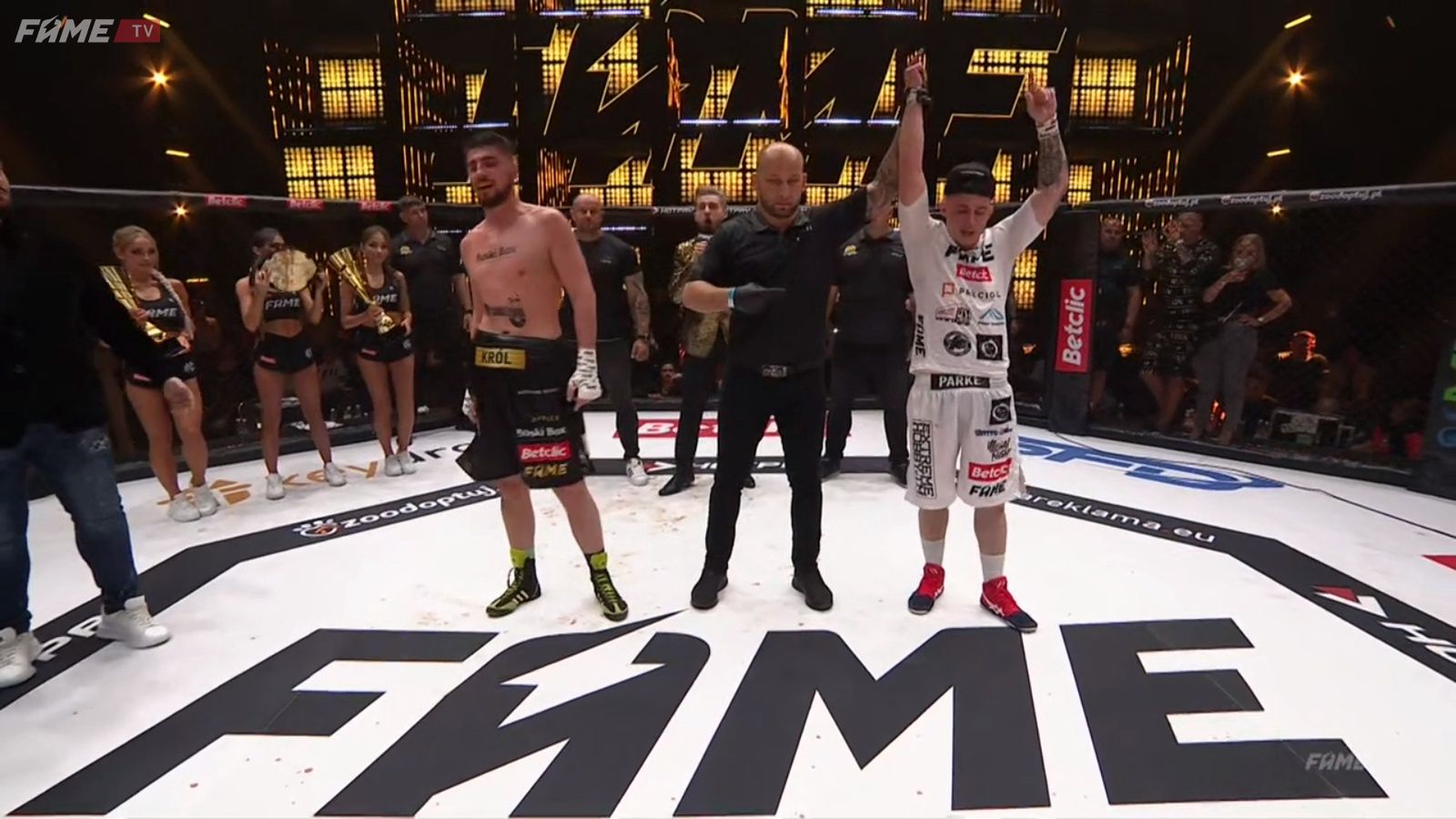 Fame MMA 10: Zwycięstwo Normana Parke'a