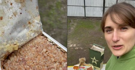 "Nawet pies tego nie zje". Tiktokerka zagląda do paczki z żywnością rosyjskich żołnierzy