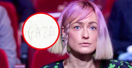 Nowa grafika Damięckiej. Mocny rysunek o Gazie