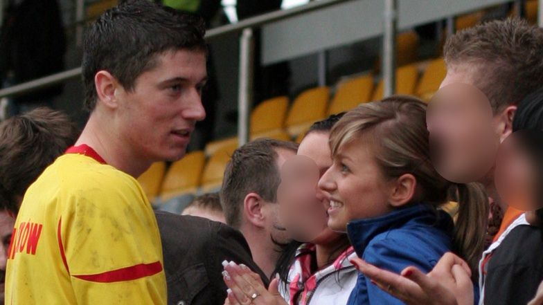 Tak Anna Lewandowska dopingowała Roberta Lewandowskiego 14 lat temu