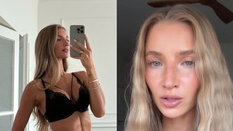 Agata Sieramska prezentuje umięśniony brzuch w śmiałej bieliźnie