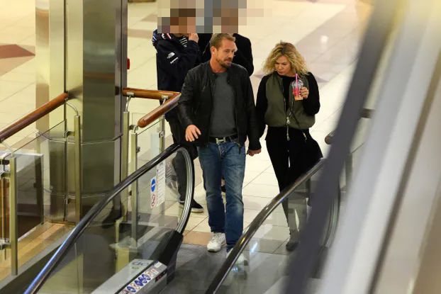 "Żona Hollywood" i Rinke Rooyens na randce w kinie