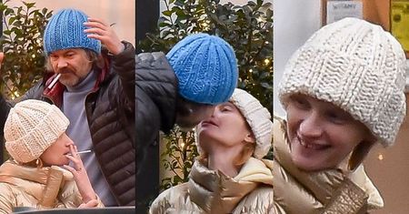 Agata Buzek i Jacek Braciak NAMIĘTNIE palą papierosy na randce i całują się w chmurze dymu (ZDJĘCIA)