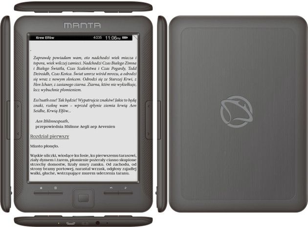Manta EBOOK 04 - dane techniczne [Specyfikacja] 2