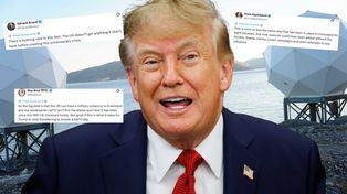 Trump ogłosił umowę z Danią o kontroli nad Grenlandią. Analitycy kpią