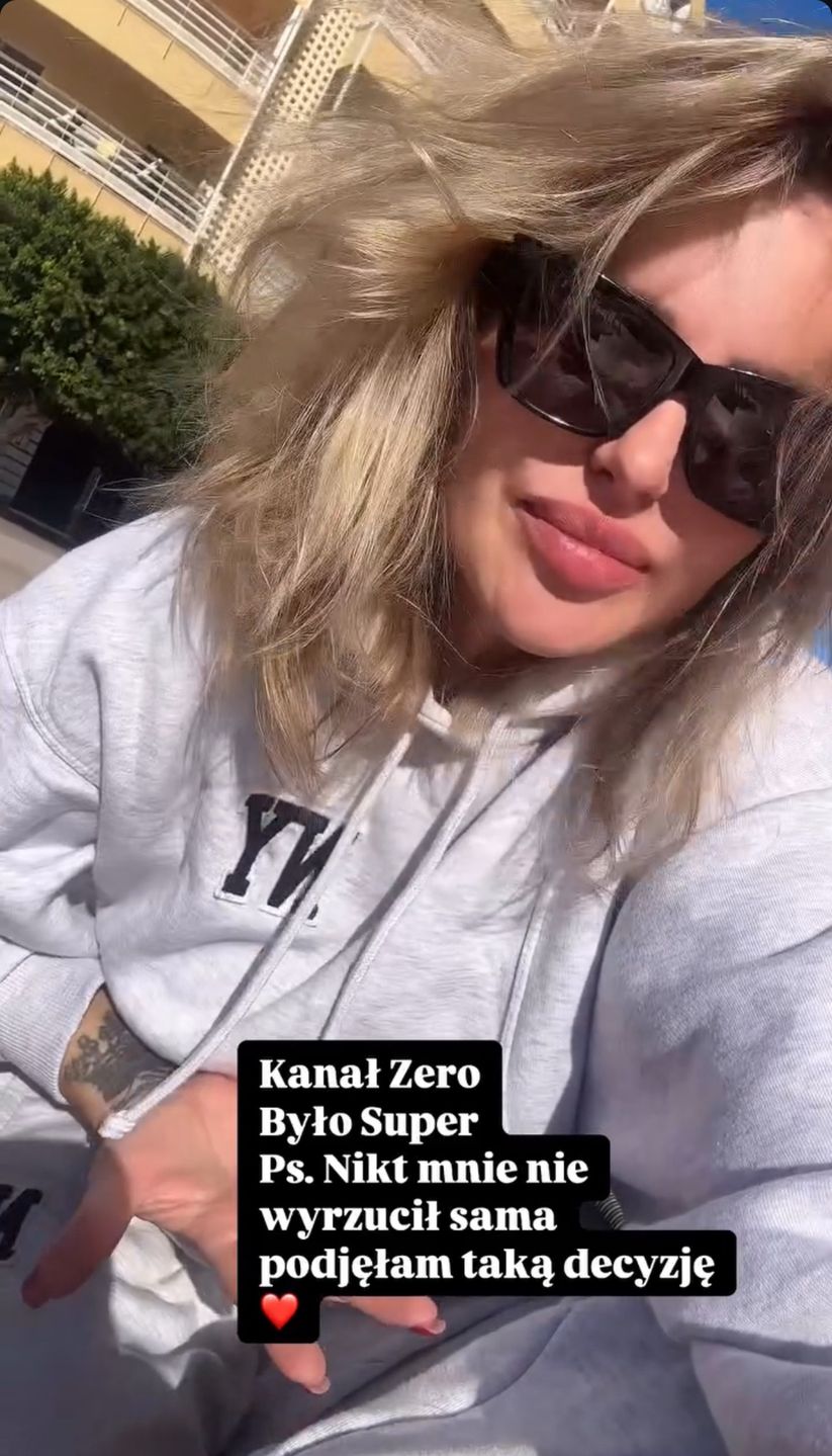 Monika Goździalska o rozstaniu z Kanałem Zero