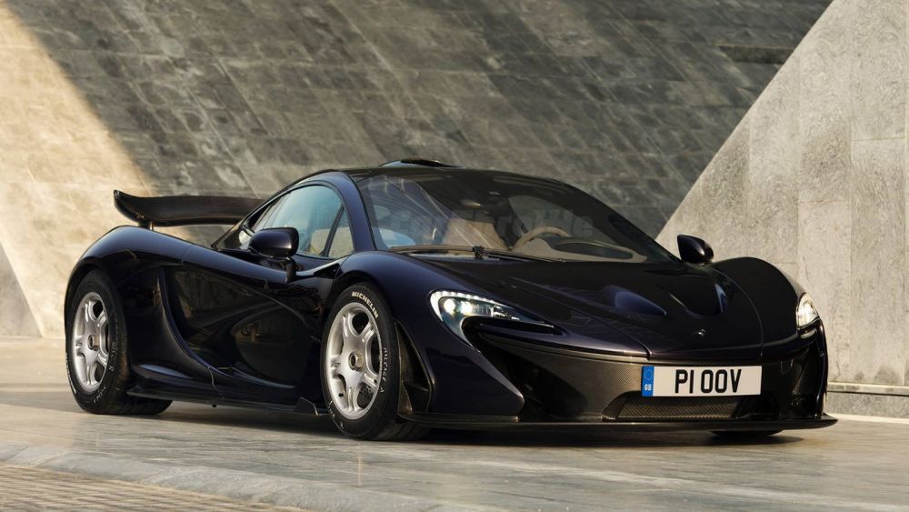 McLaren P1 na felgach z F1