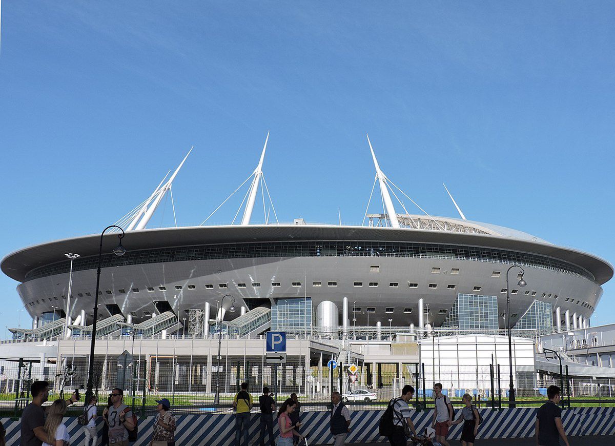 Gazprom Arena w Petersburgu uznawana jest za jeden z najpiękniejszych stadionów w Europie