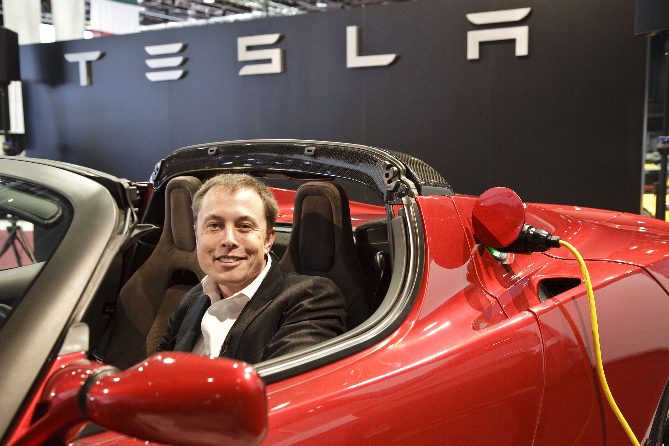 Elon Musk, CEO Tesla Motors w 2009 r.