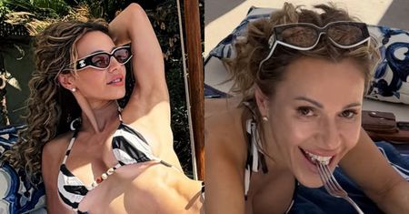 Urlopowiczka Doda pręży WYĆWICZONE CIAŁO w kusym bikini. Niezła forma? (FOTO)
