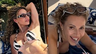 Urlopowiczka Doda pręży WYĆWICZONE CIAŁO w kusym bikini. Niezła forma? (FOTO)
