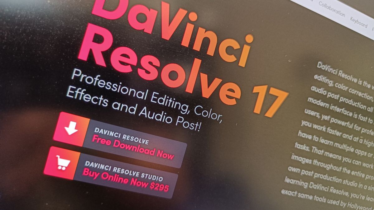 pobieramy  DaVinci Reslove 