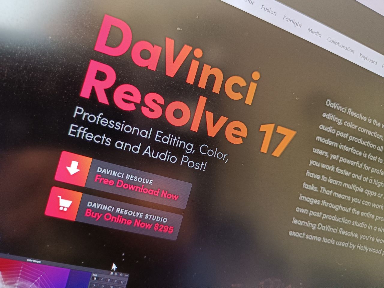 DaVinci Resolve: jak pobrać instalator?