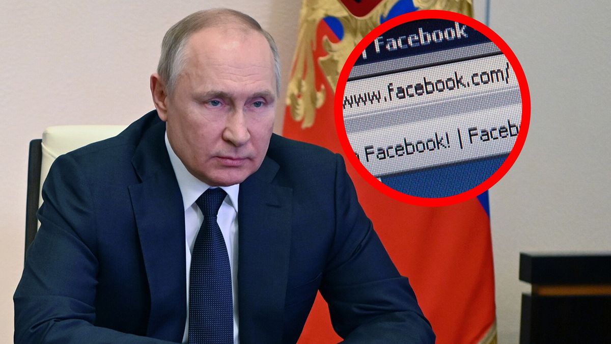 Rosyjski regulator internetu zablokował działanie Facebooka na terenie całego kraju.