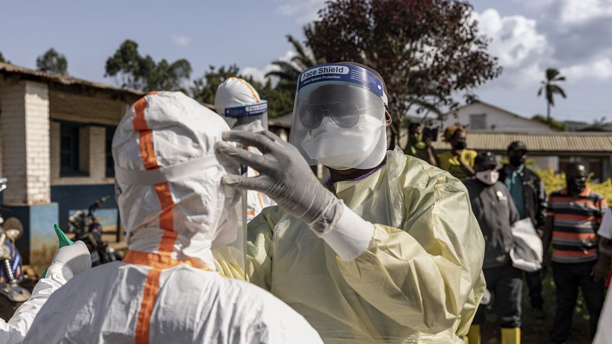 Epidemia eboli w Afryce.