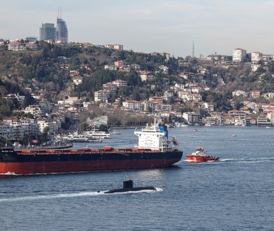 Ruch w cieśninie Bosfor w Stambule został wstrzymany z powodu awarii kotwicy statku