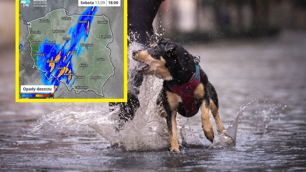 Przed nami weekend z deszczem i burzami