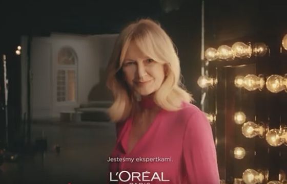 Grażyna Torbicka w nowej odsłonie kampanii "Ekspert Wieku L'Oreal"