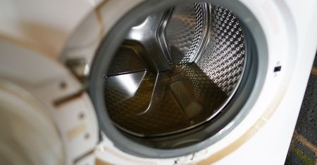 Wrzuć to do bębna i włącz pralkę. Kamień i fetor znikną w mig