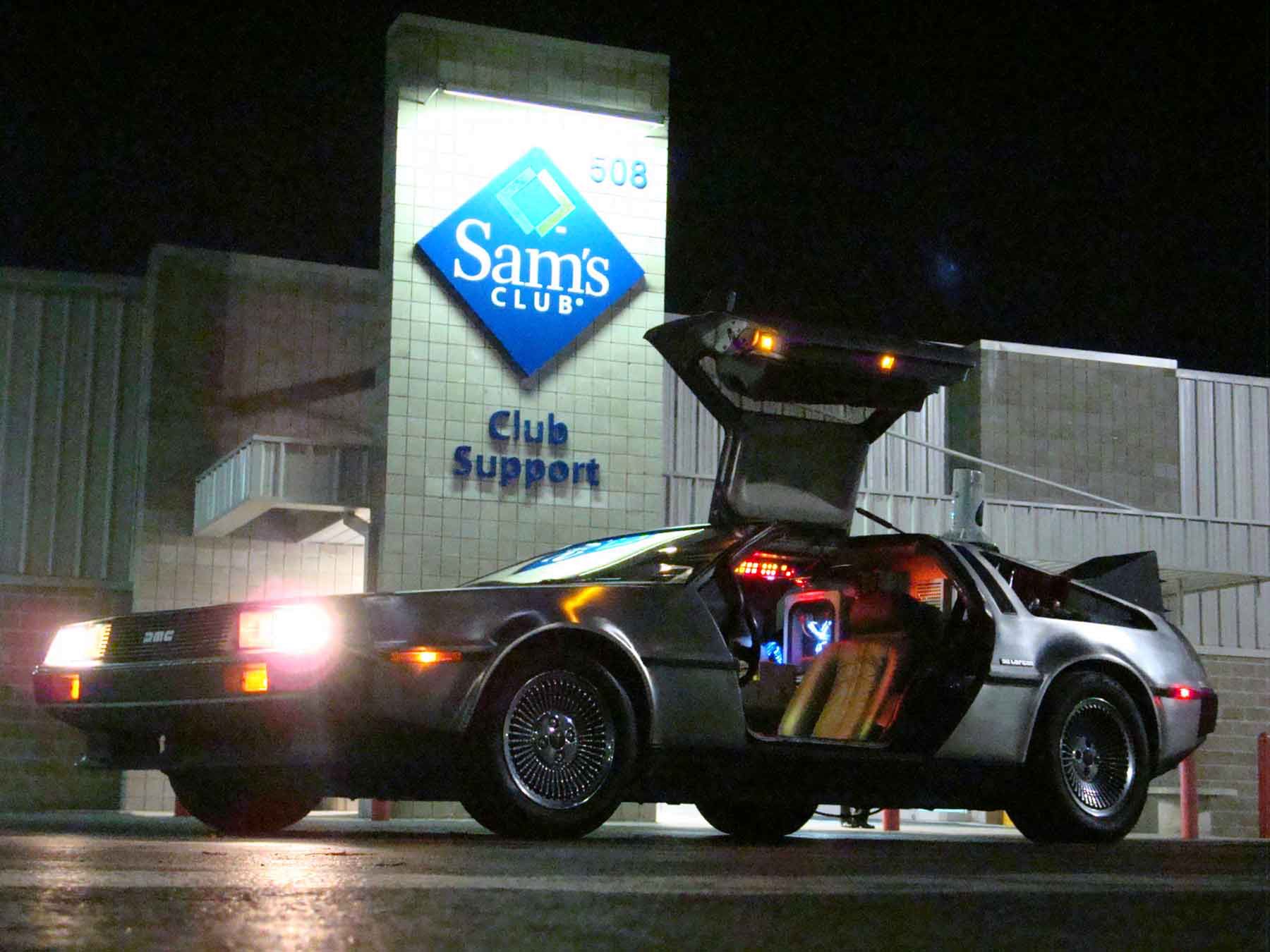 DeLorean wehikuł czasu