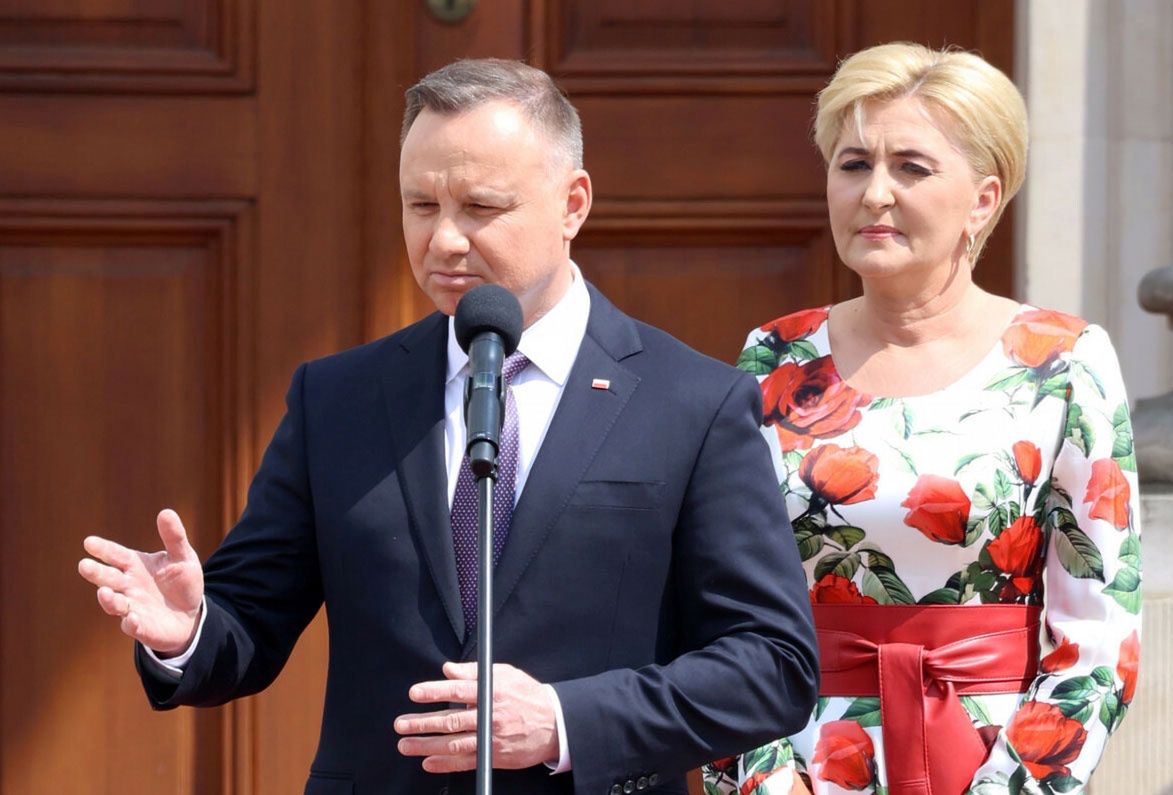 Prezydent Andrzej Duda i Agata Kornhauser-Duda