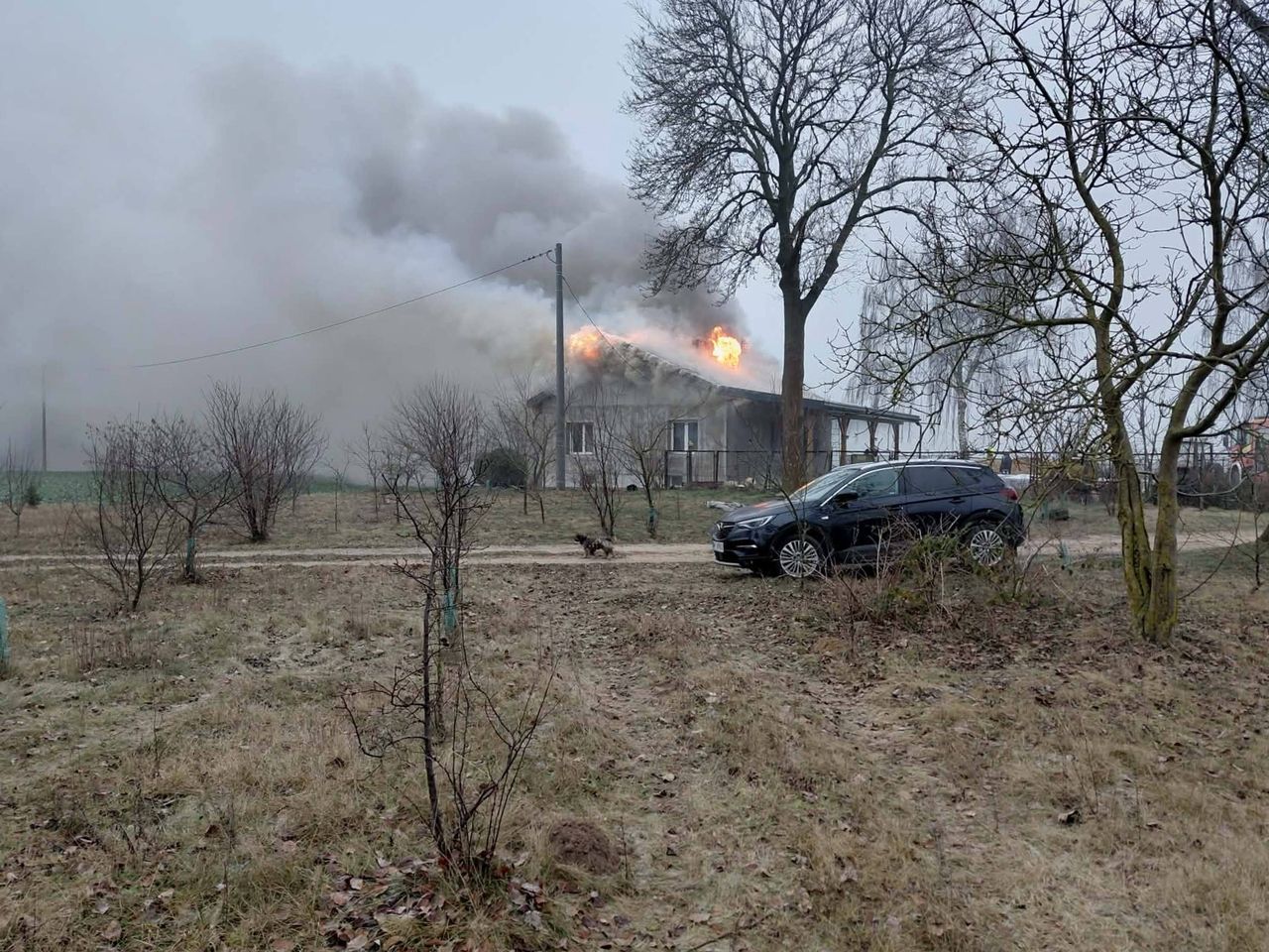 Pożary w okolicy. To nie były spokojnie święta dla strażaków!
