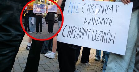 Po buncie uczniów dyrektorka przeprasza. Ale inna nauczycielka straszy